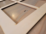 Window Frame, unfinished wood, 8"x10"