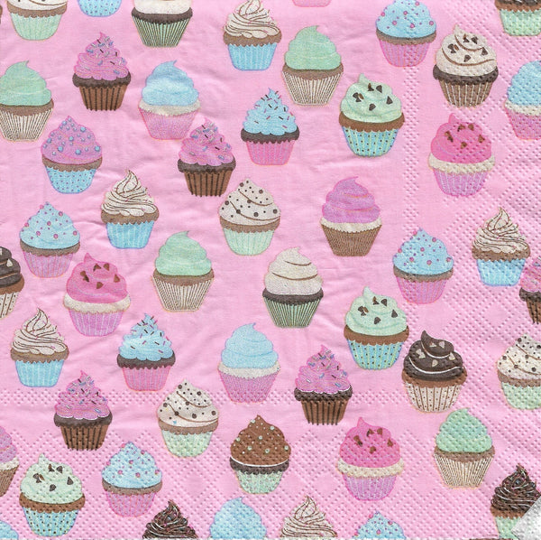 Lots of Cupcakes Napkin Set - Lunch