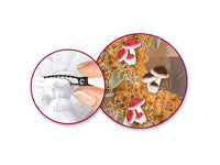 Foam Mushroom with Clip, Brown, Assorted Sizes