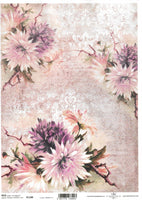 Soft Florals Rice Paper