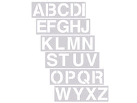 3" Alphabet Stencil