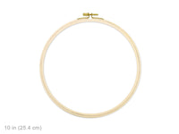 Bamboo Embroidery Hoop, 8" or 10"