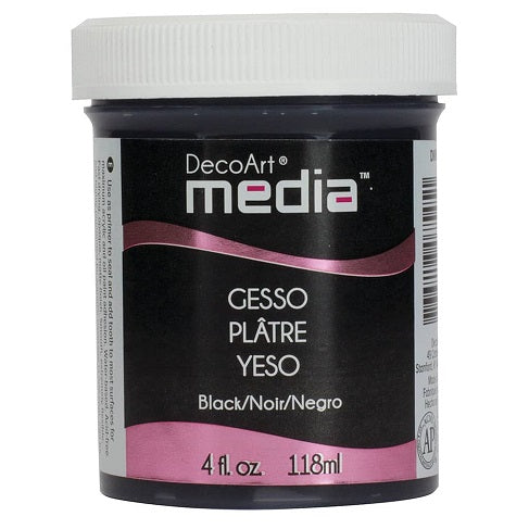 Decoart Media Gesso - Black