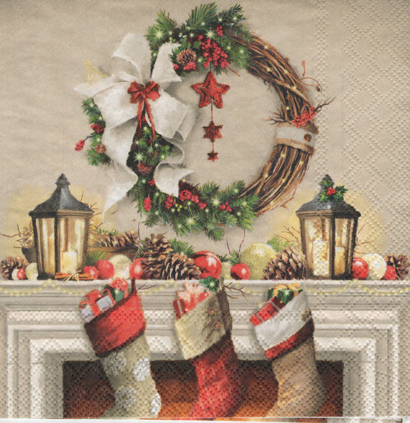 Festive Hearth Napkin Set