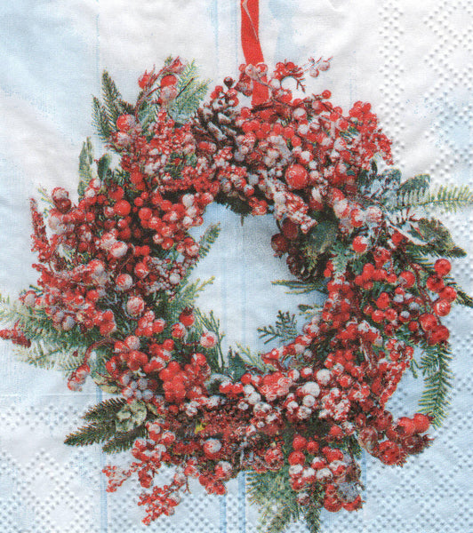 Frozen Wreath Napkin Set