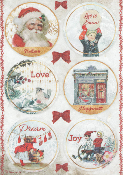 Holiday Memories Rice Paper