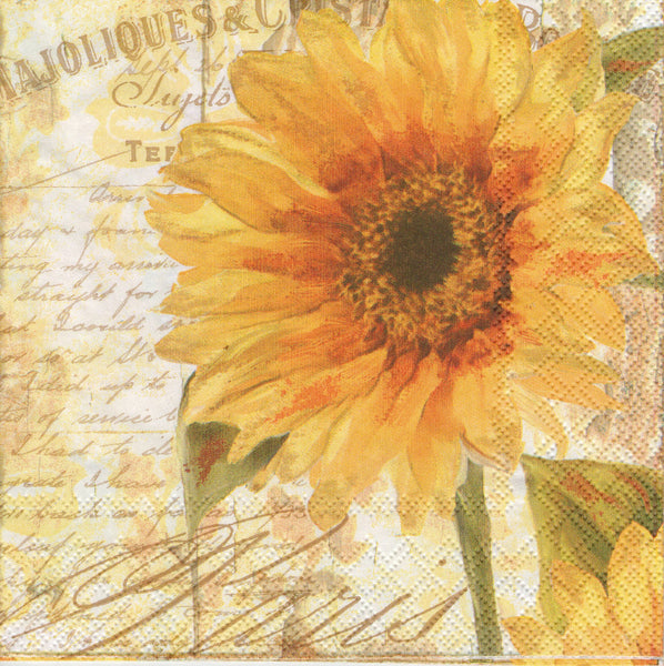 Autumn Sunflower Napkin Set