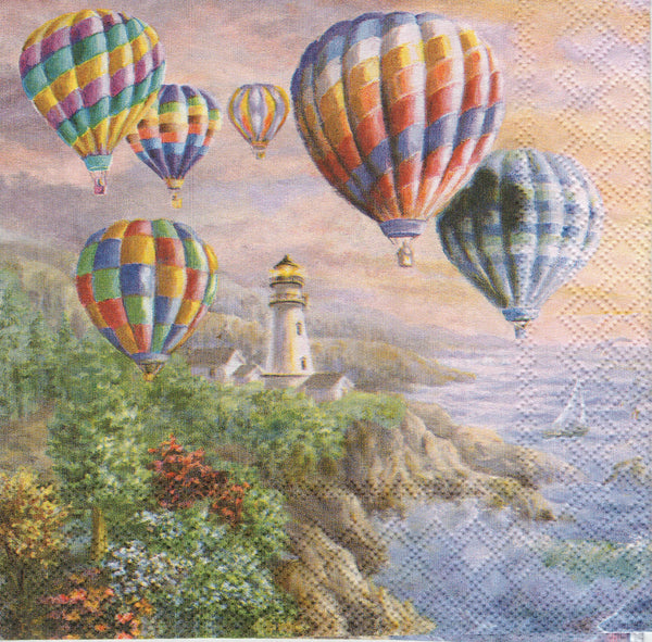 Hot Air Balloons Napkin Set