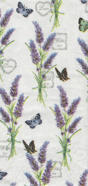 Lavender With Love Napkin Set - Pocket Size