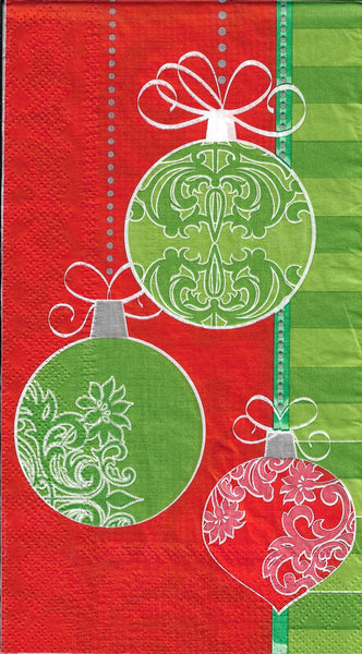 Holiday Baubles Napkin Set