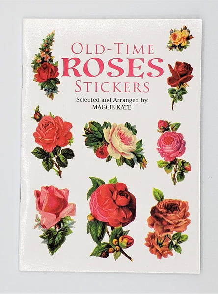 Old - Time Roses Sticker Book