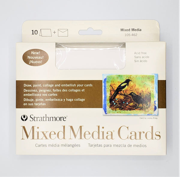 Mixed Media Cards with Matching Envelopes