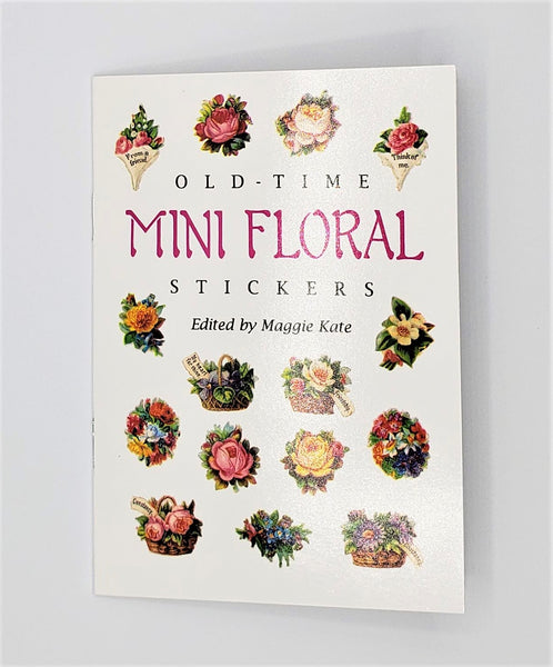 Old - Time Mini Floral Sticker Book