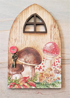 Wood Fairy Door