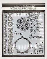 Love and Doilies Stencil