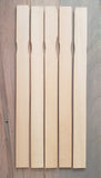 Unfinished Wood Paint Sticks