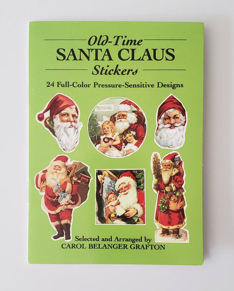 Old-Time Santa Claus Sticker Book