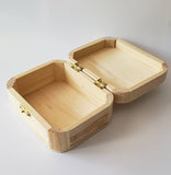Wood Box with Hinges - Unfinished