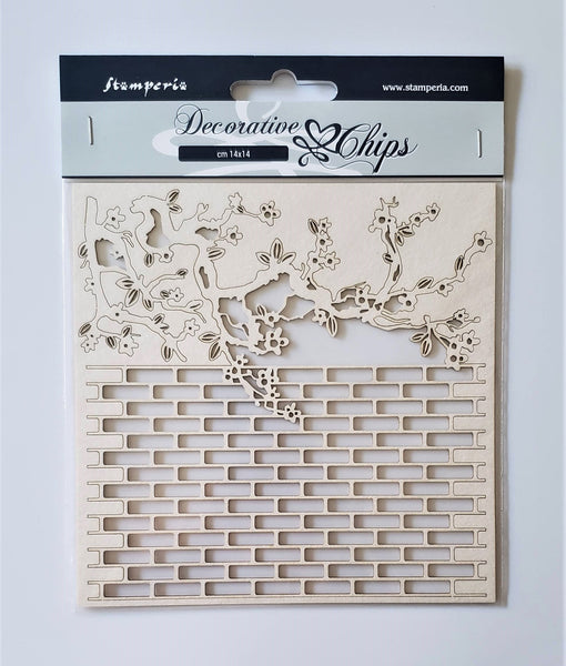 Floral Wall Decorative Chips