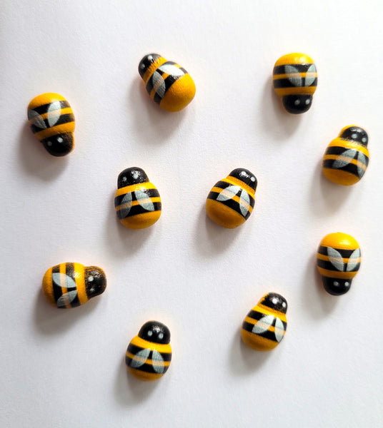 Bumble Bee Mini Embellishments