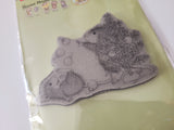 Stampendous Cling Stamp - House Mouse, Juggling Ornaments