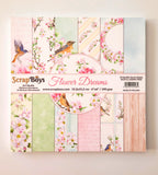 Flower Dreams, Paper Pad, 6 x 6
