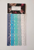 Paper Lace Border Embellishments, 8 colourways available