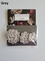 Handmade Crochet Flowers - 7 colours to choose from