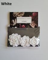 Handmade Crochet Flowers - 7 colours to choose from