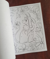 Cute Critters Adult Colouring Book