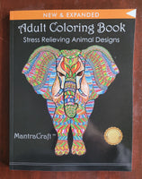 Animal Designs Adult Colouring Book