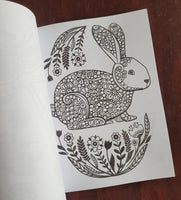 Animal Designs Adult Colouring Book
