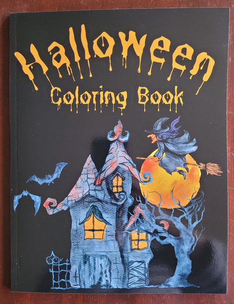 Halloween Adult Colouring Book