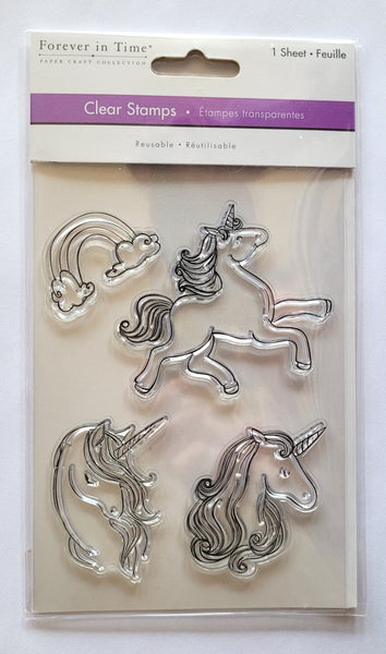 Clear Stamp: Unicorns