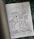 Keepers of Enchanted Forest Adult Colouring Book