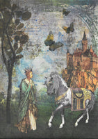 Castle Rice Paper by Decoupage Queen