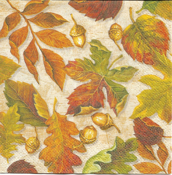 Fall Colours Napkin Set - Lunch