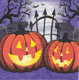 Haunted Jack-O-Lantern Napkin Set - Lunch