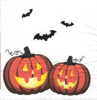 Haunted Jack-O-Lantern Napkin Set - Lunch