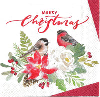 Merry Birds Napkin Set - Cocktail