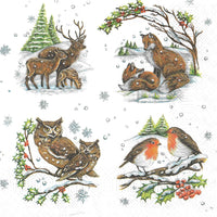 Holiday Pals Napkin Set - Lunch