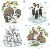 Holiday Pals Napkin Set - Lunch