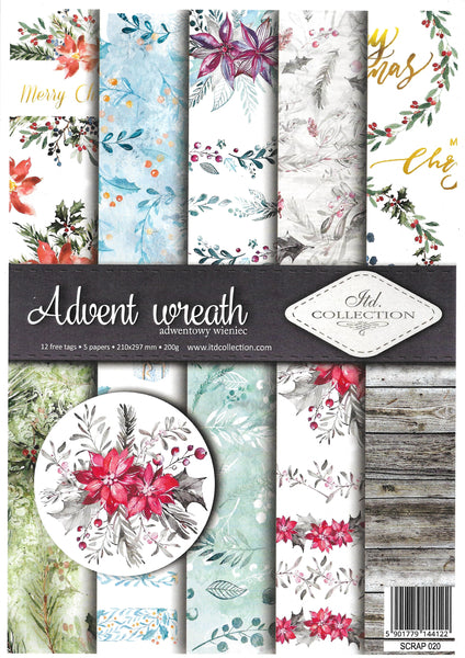 Advent Wreath Paper Pad