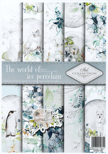 The World of Ice Porcelain Paper Pad