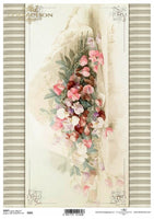 Pansy Bouquet Soft Decoupage Paper