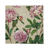 Peony Napkin Set - Cocktail