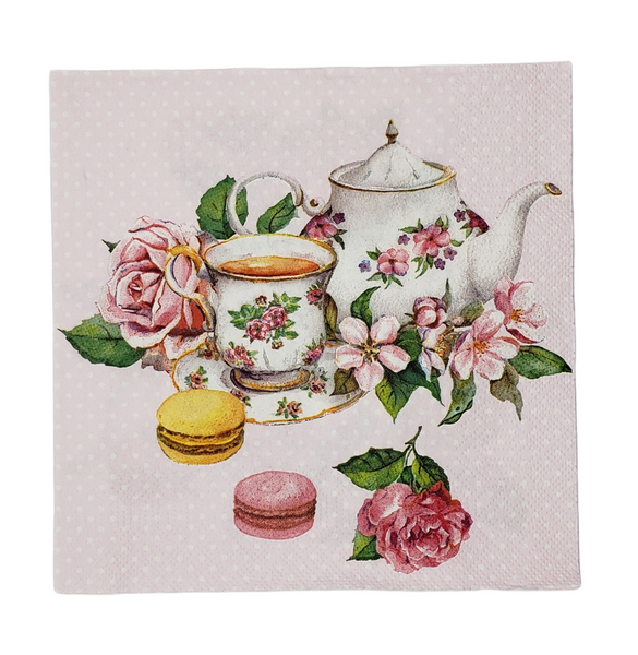 Tea Time Napkin Set - Lunch