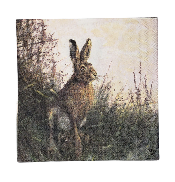 The Hare Napkin Set - Lunch