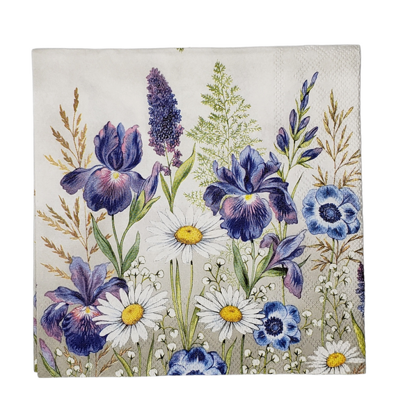 Mixed Meadow Napkin Set - Lunch