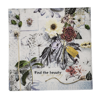Find The Beauty Napkin Set - Lunch